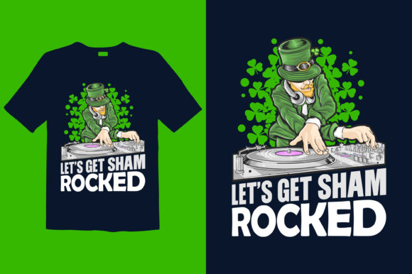A Designer's Review of St. Patrick's Day T-shirt Design 064