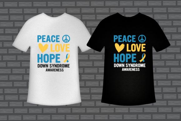 A Graphic Template Review: Down Syndrome Awareness T-Shirts