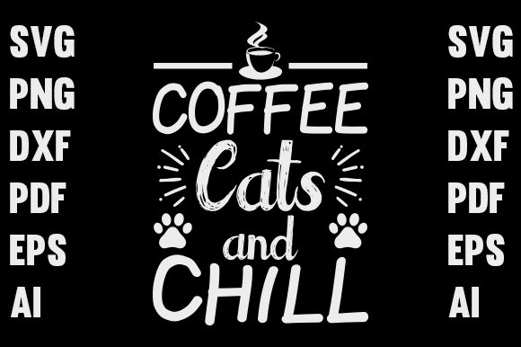 A Handmade Seller's Review: The Coffee and Cats Graphic