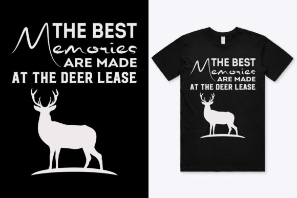 A Rustic Deer Lease Design for T-Shirts & Printable Graphics