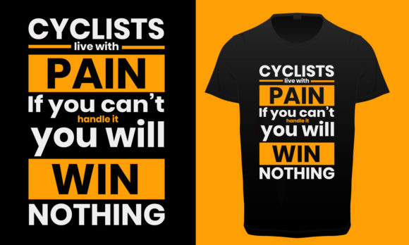 A Typography-Driven Design for Cycling Blogs & Creative Graphics