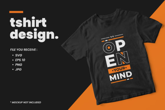 Crafting a Bold Message with Open Your Mind Quote Graphics