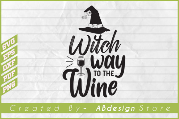 Halloween Wine Lover Design for Embroidery Projects