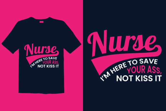 Nurse T-shirt Design 015: A Versatile Graphic for Merchandise