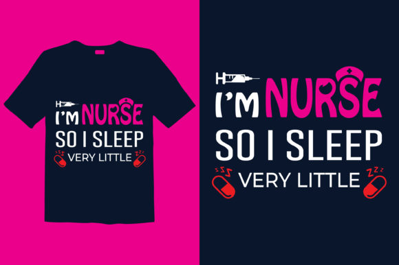 Nurse T-shirt Design 019: A Graphic Asset for Print Templates