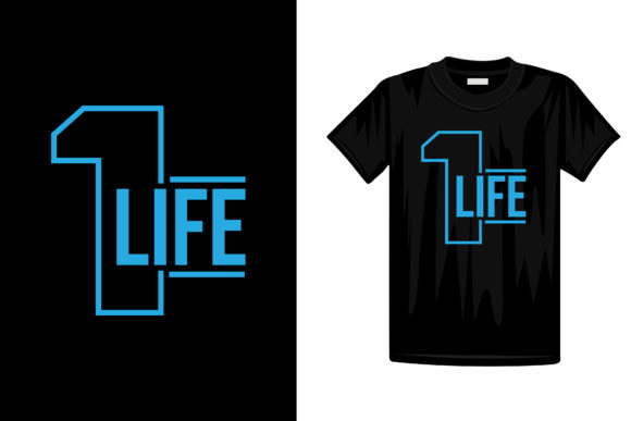 The “One Life” Typography Design: A Brand Designer’s Review for Graphics & Print Templates